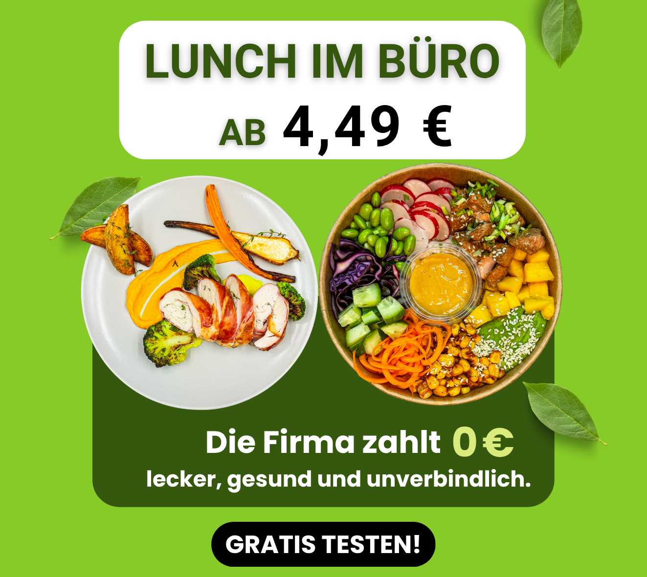 FreshCatering – kostenloses Mittagessen